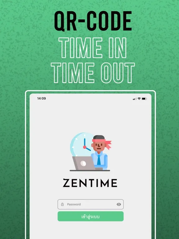 Tangkapan skrin ZenTime iPad 