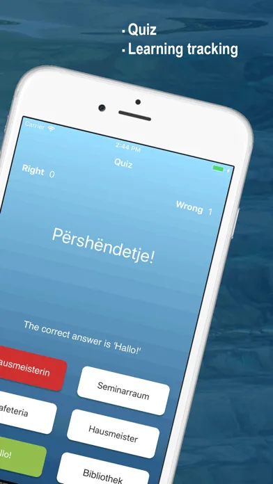 Albanisch Deutsch Vokabeln A1 Screenshots