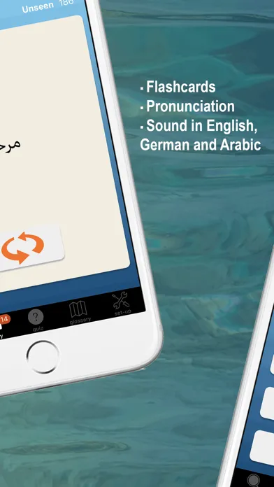 ภาพหน้าจอของ Syrian-Arabic German A1 Vocab