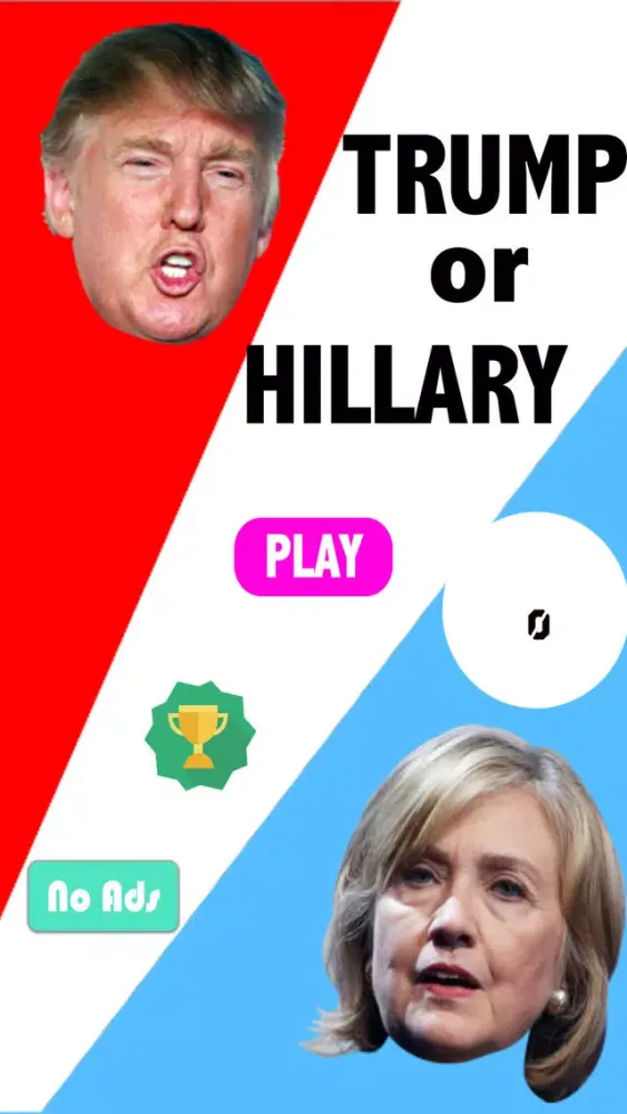 Capturas de pantalla de TRUMP vs HILLARY - Presidential Candidate