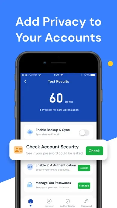 SafePass: Accounts Manager Screenshots