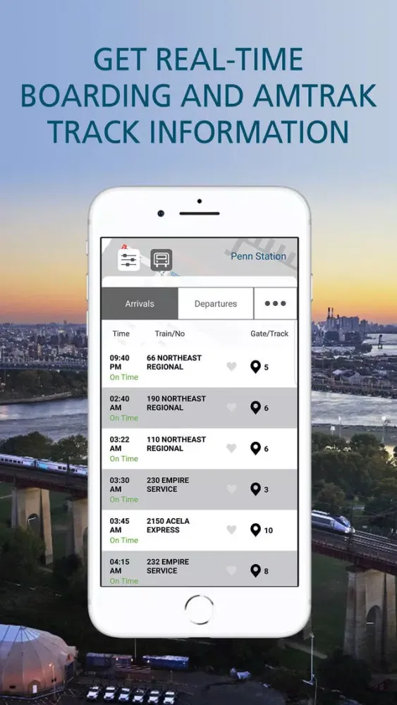Captures d'écran de FindYourWay with Amtrak