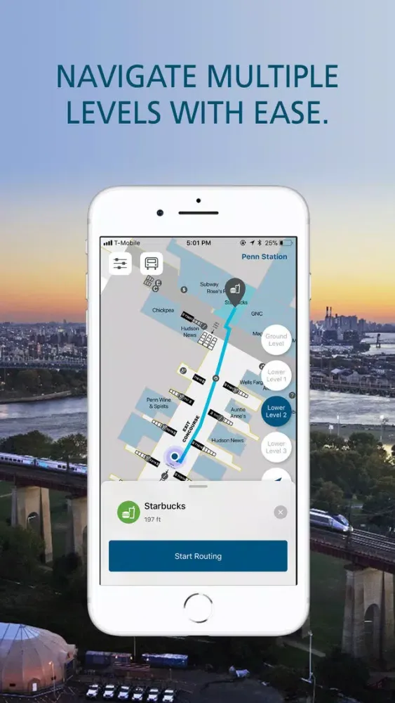 Captures d'écran de FindYourWay with Amtrak