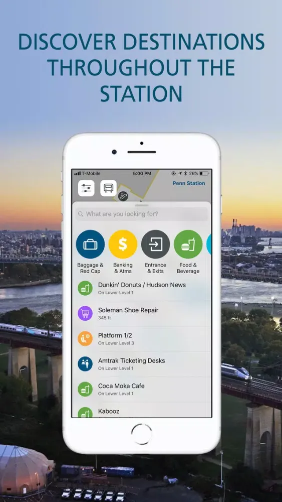 Captures d'écran de FindYourWay with Amtrak