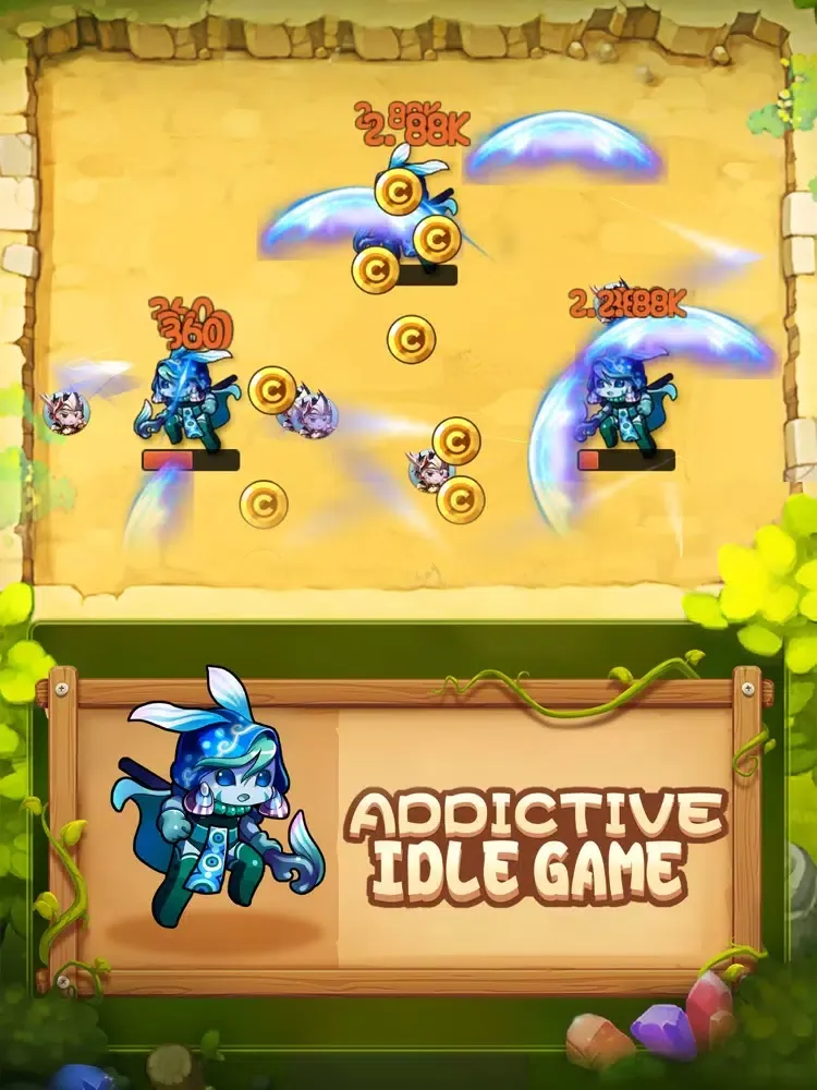 Idle Monster Marbles-Bomb Bomb iPad 应用截图