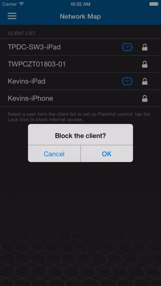 Network Manager スクリーンショット