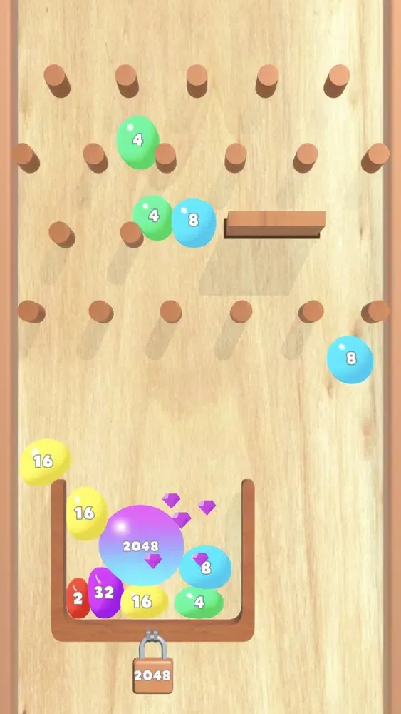Zrzuty ekranu Catch The Ball 2048