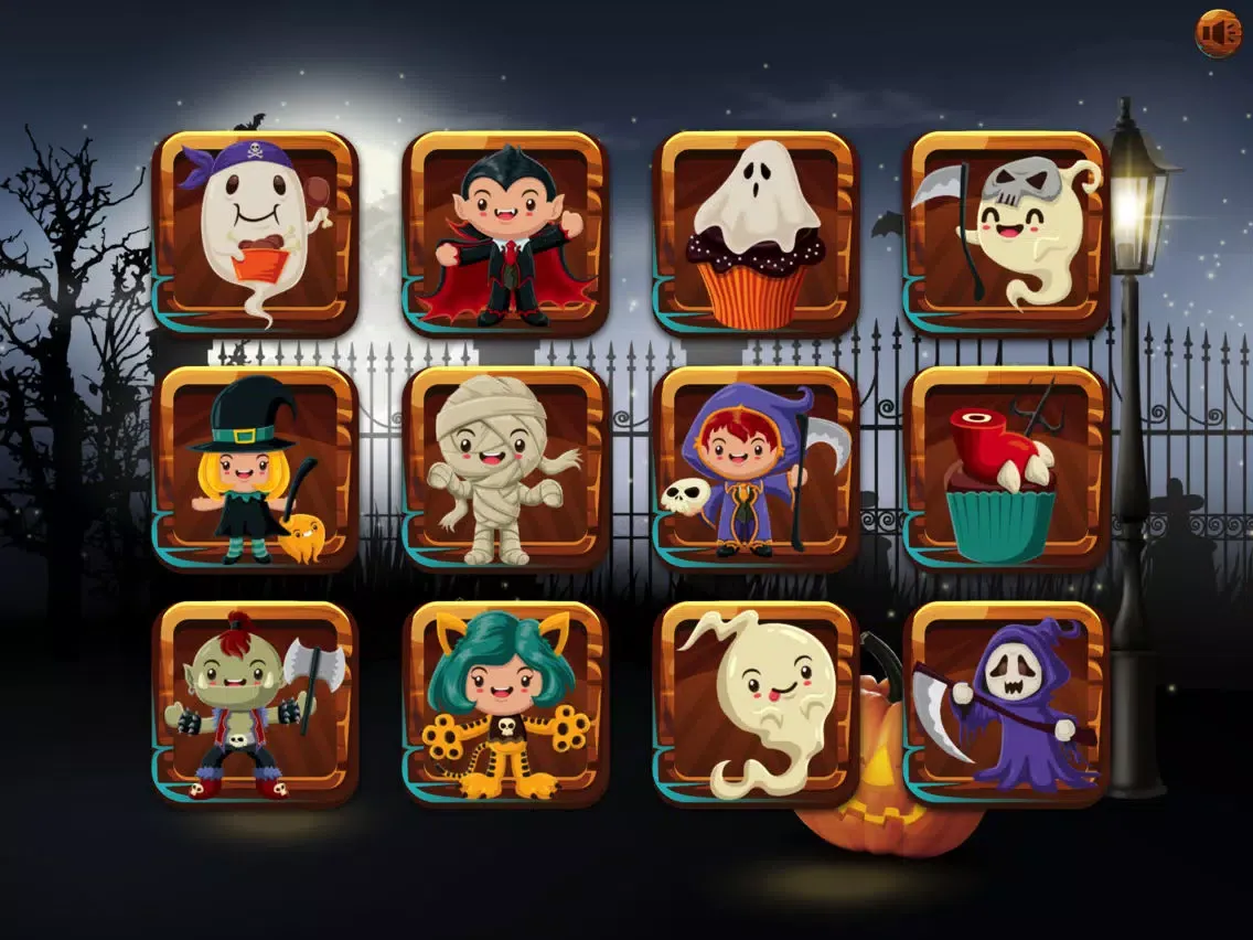Halloween Happy Memo & Zombie iPad  Screenshots