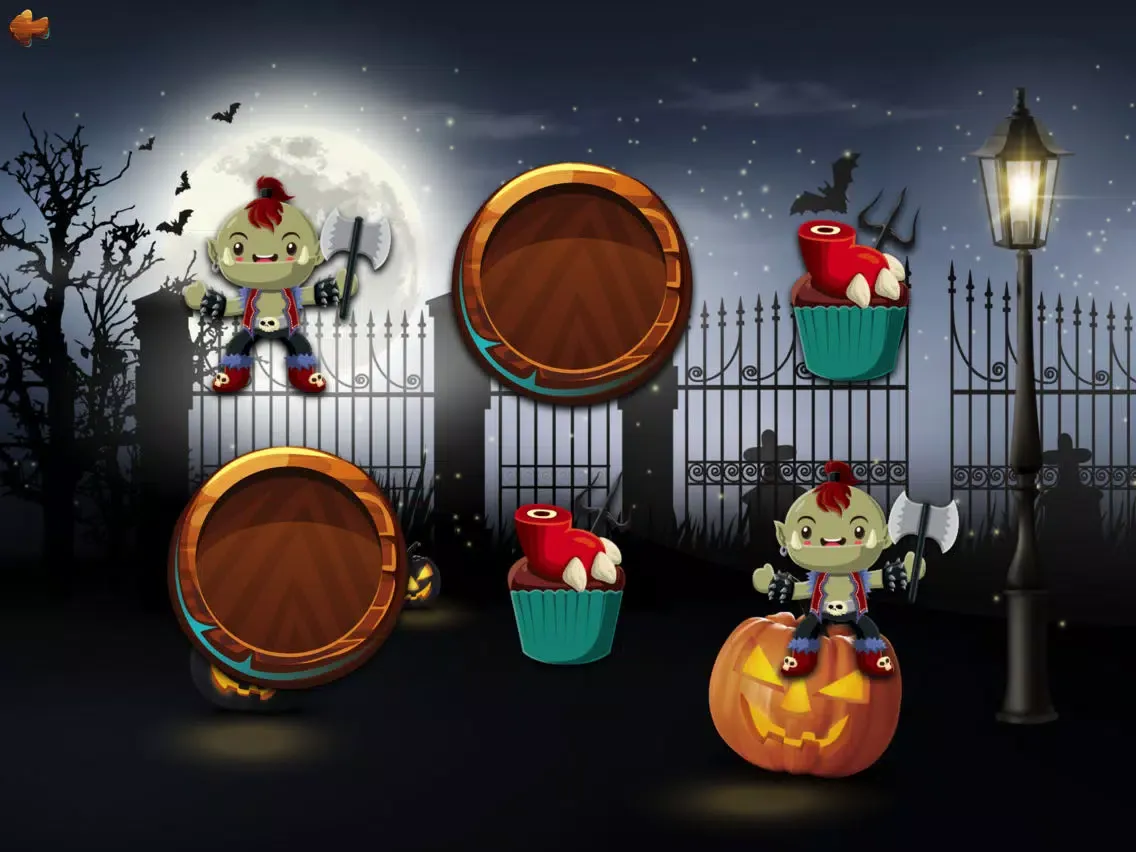 Halloween Happy Memo & Zombie iPad  Screenshots