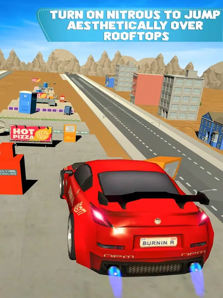 Скриншоты Impossible Ramp Car Jump iPad 
