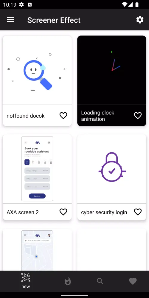 صور Screener animation