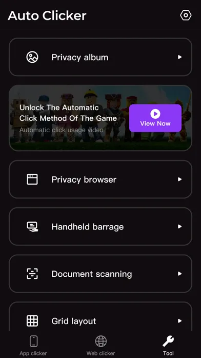 Auto Clicker-Auto Tapper tool سکرین شاٹس