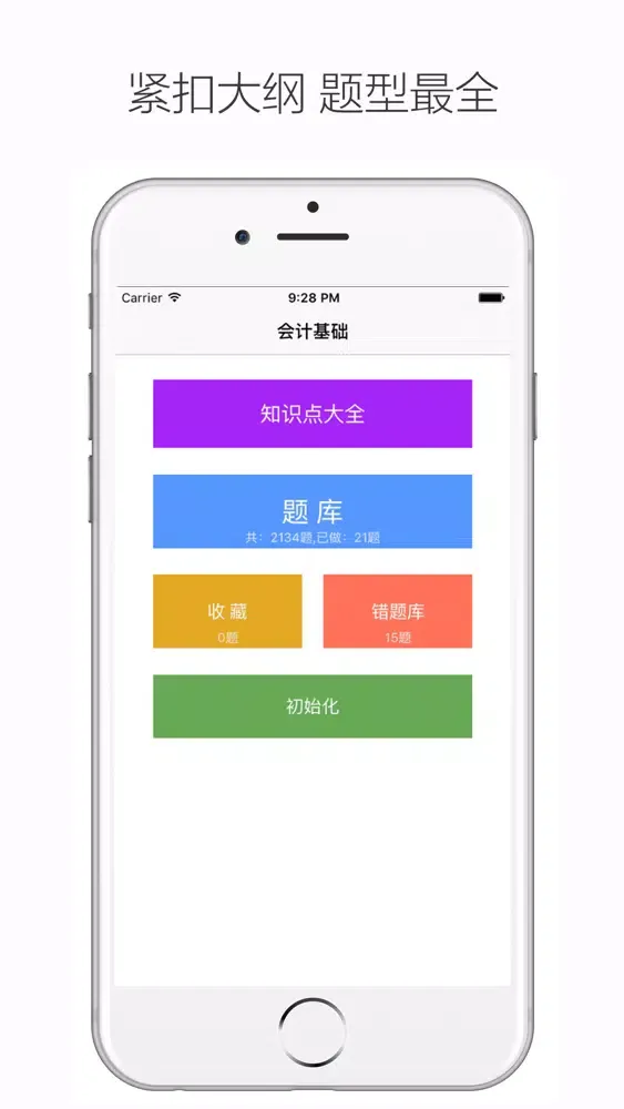 会计基础 - 会计从业资格证、会计从业考试题库 Screenshots