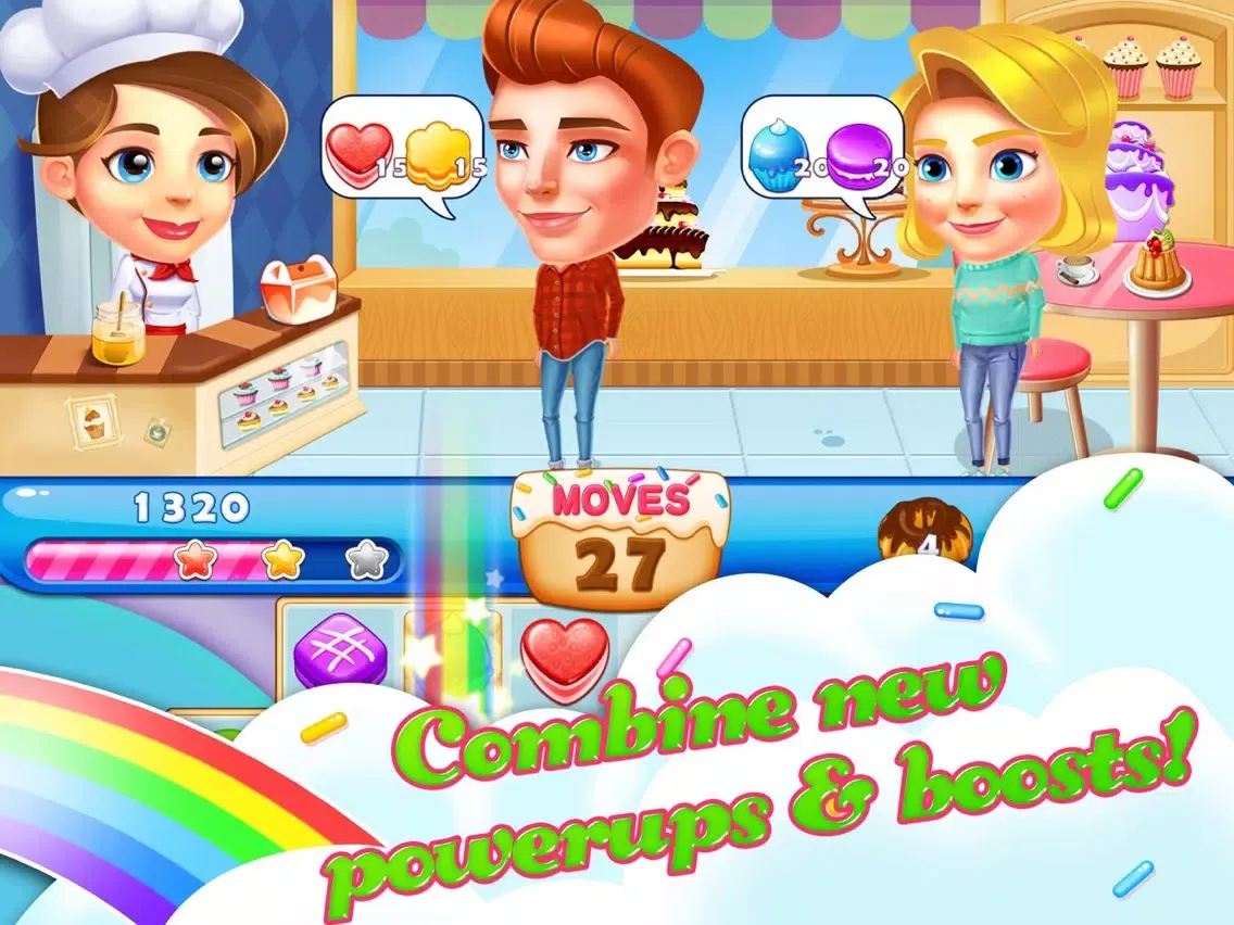 Capturas de tela do Cookie Fever : A CraZY CanDY Chef Game iPad 