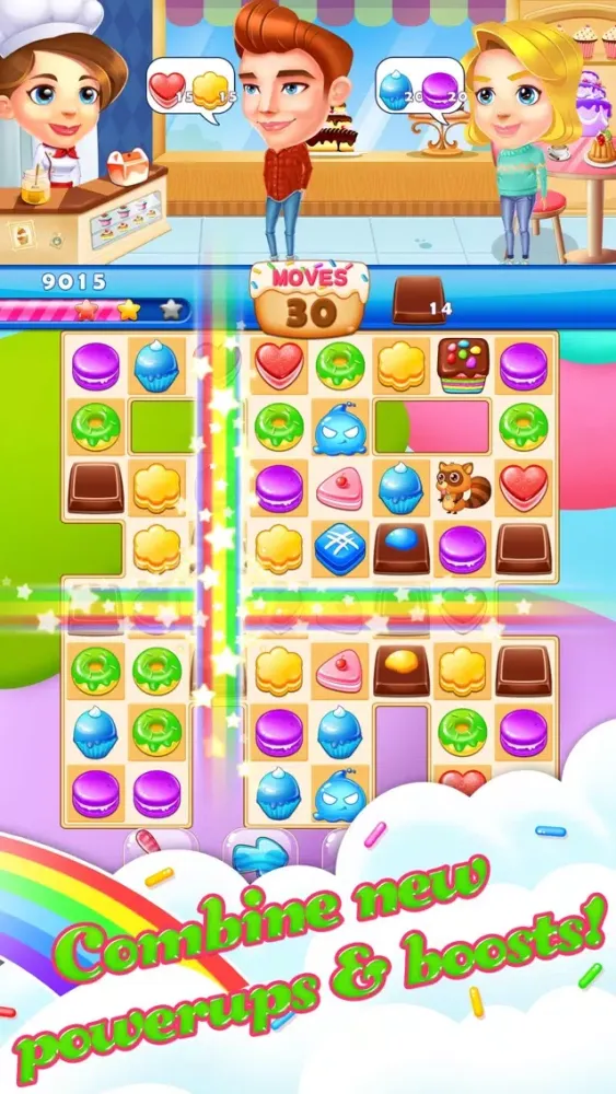 Capturas de tela do Cookie Fever : A CraZY CanDY Chef Game