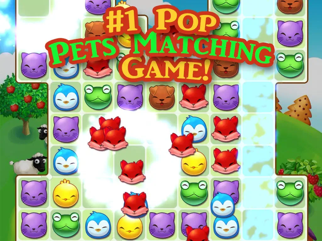Tangkapan skrin Pet Blast - Top free animal match 3 game for family & kids,have fun! iPad 