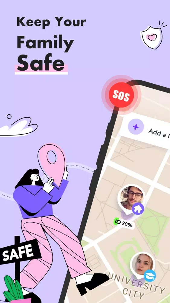 Fam 360: GPS Location Tracker Screenshots