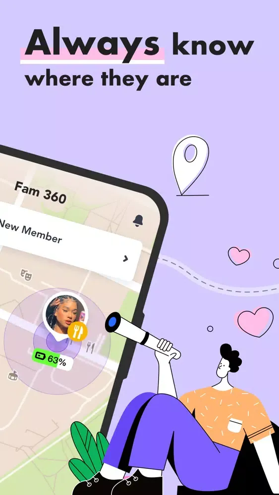 Fam 360: GPS Location Tracker Screenshots