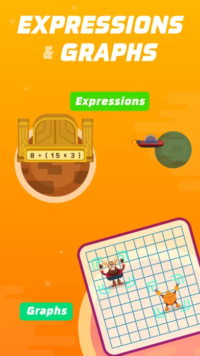 Ảnh chụp màn hình của 5th Grade Math: Fun Kids Games