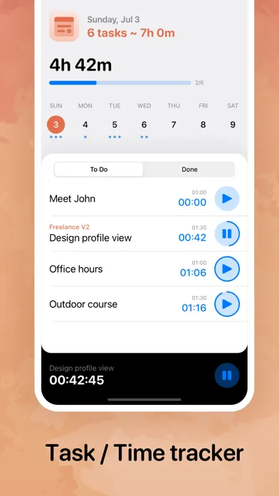 CLOC: Tasks & Time Tracker应用截图