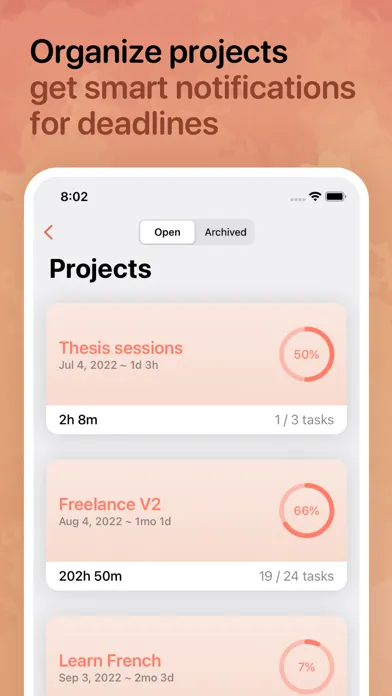 CLOC: Tasks & Time Tracker应用截图