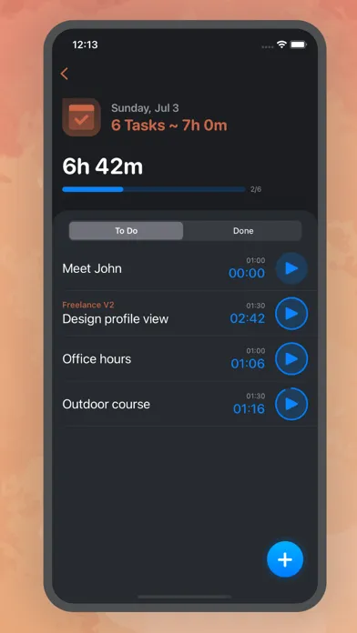 CLOC: Tasks & Time Tracker应用截图