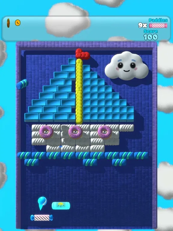 Tangkapan layar Bricks and Balls: Lollipop iPad 