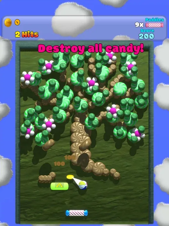 Tangkapan layar Bricks and Balls: Lollipop iPad 