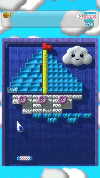 Tangkapan layar Bricks and Balls: Lollipop