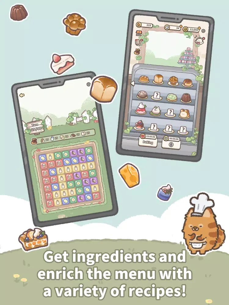 MeowMeowBakery iPad 应用截图