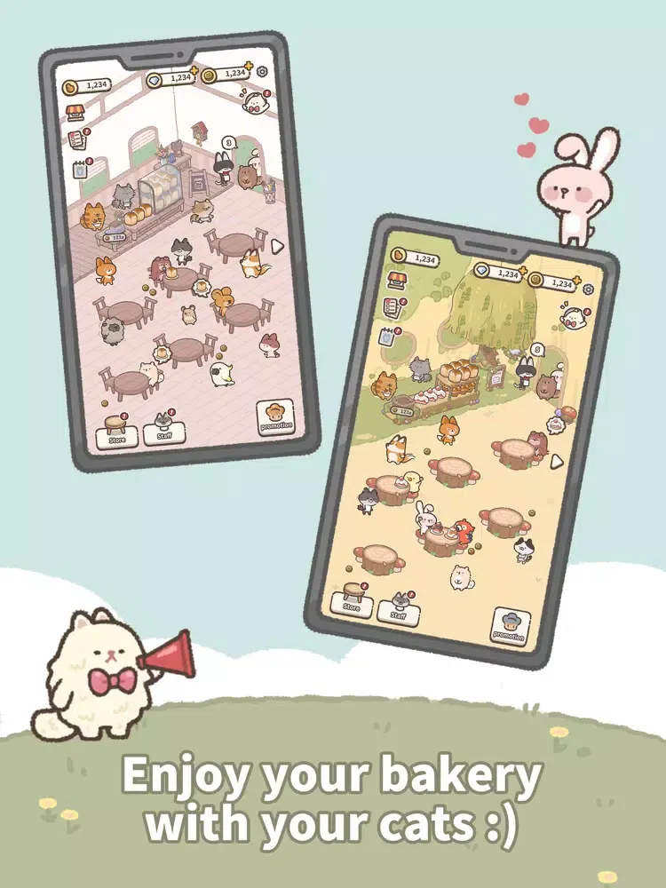MeowMeowBakery iPad 应用截图