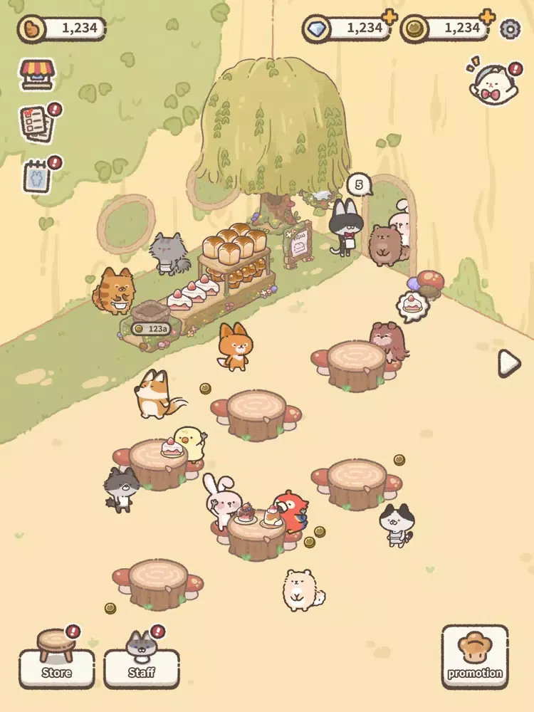 MeowMeowBakery iPad 应用截图
