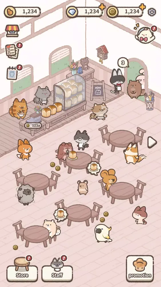 MeowMeowBakery应用截图