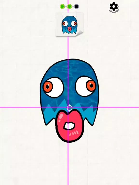 ภาพหน้าจอของ Monsticker iPad 