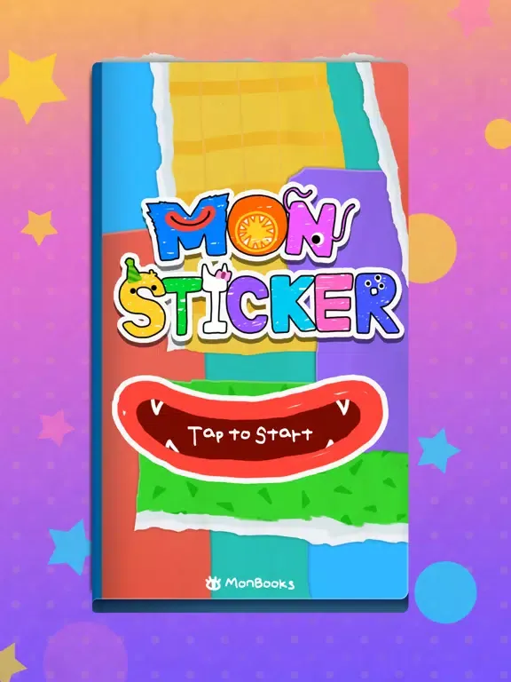 ภาพหน้าจอของ Monsticker iPad 