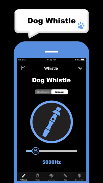 Dog Whistle Vibrator Tutorial应用截图