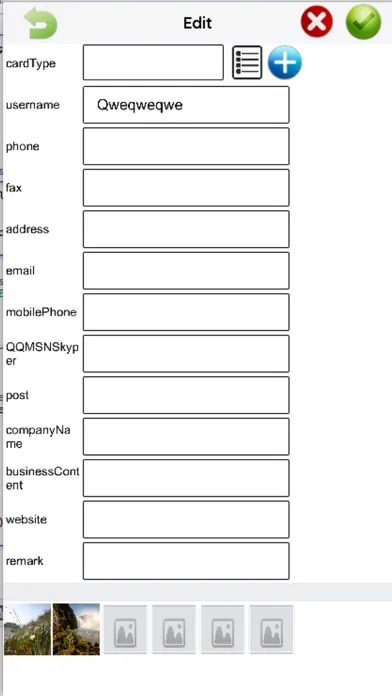 BusinessCard.-customer manage应用截图