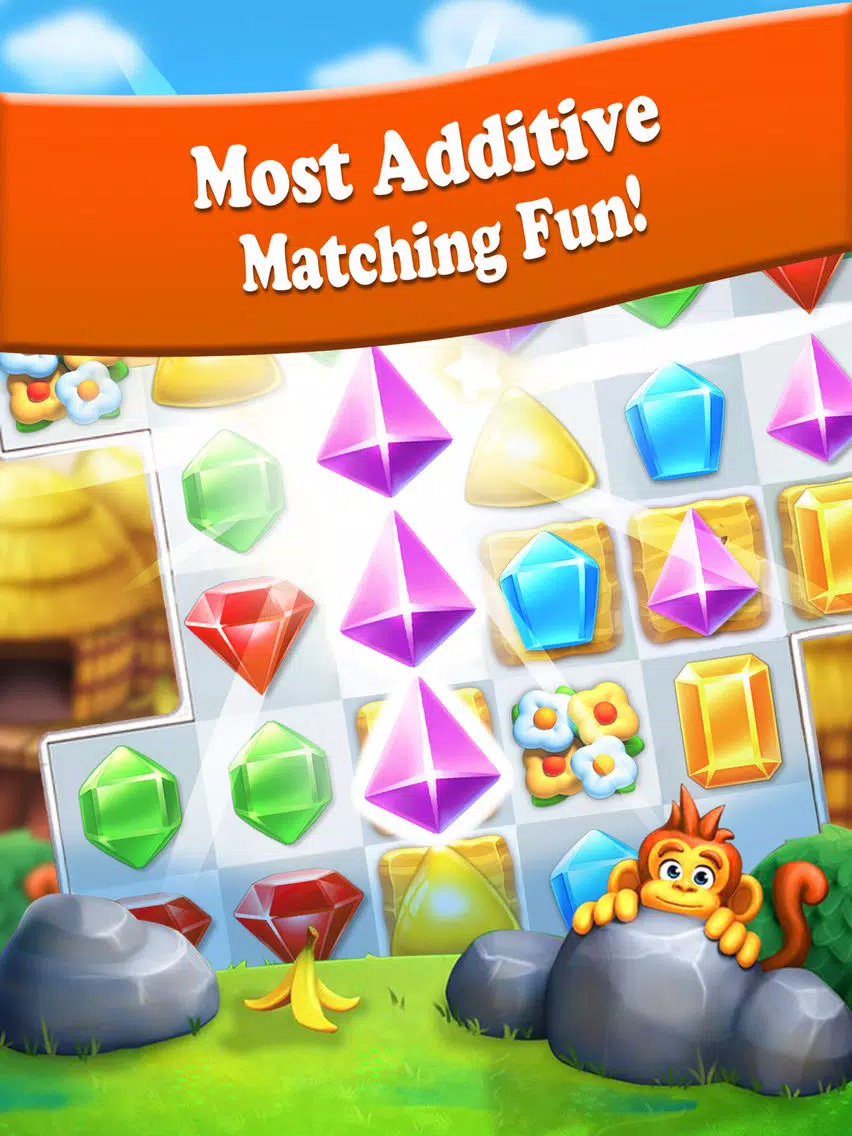 Magic Jewel Heroes 2-Best Jam of Match 3 Free Game iPad  Screenshots