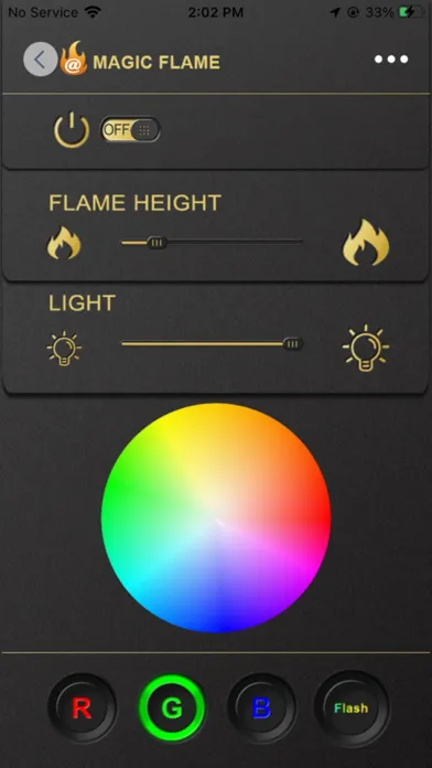 Tangkapan skrin MAGIC FLAME