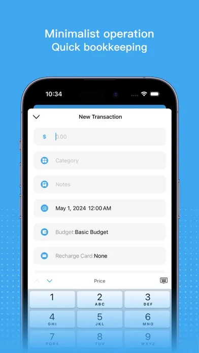 Screenshot di iFrugal-budget&expense track