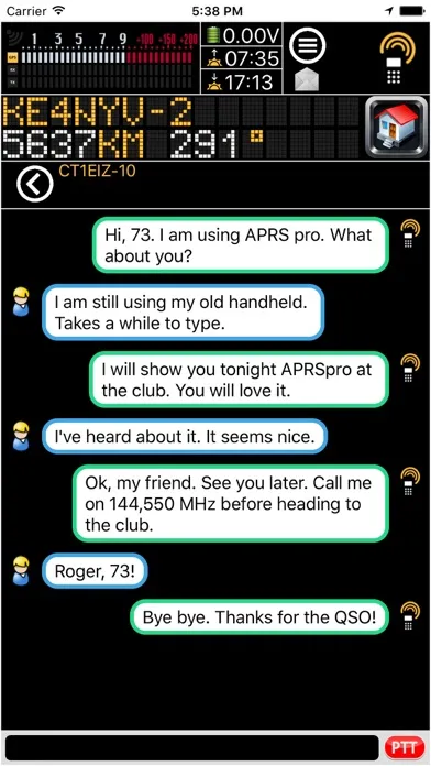 APRS pro Deluxe Ekran Görüntüleri