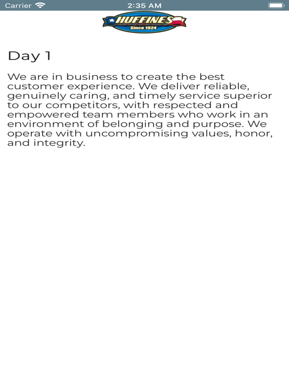 Huffines Auto Dealerships iPad 應用截圖