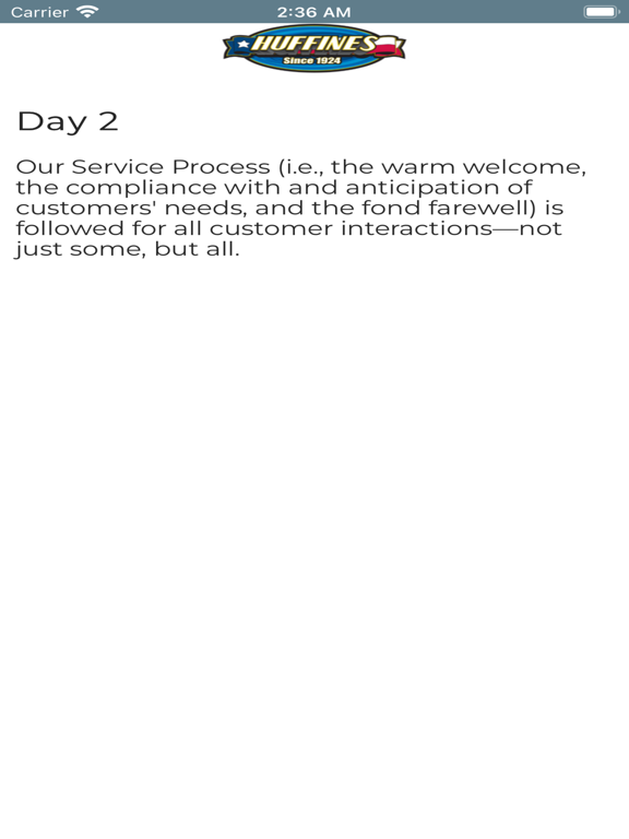 Huffines Auto Dealerships iPad 應用截圖
