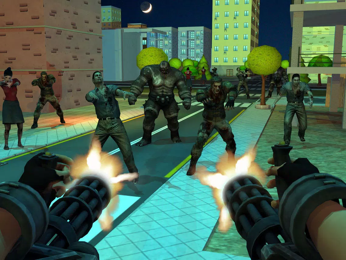 Modern zombie defense n combat iPad  Screenshots