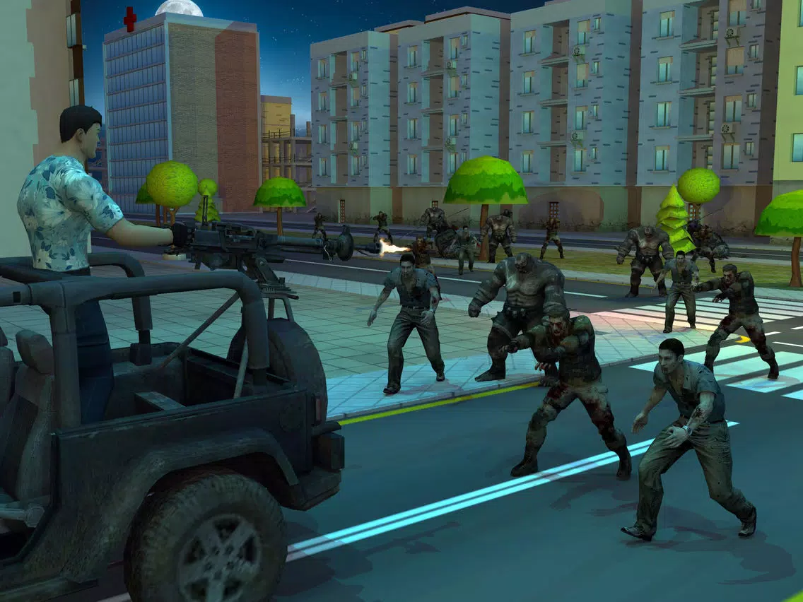 Modern zombie defense n combat iPad  Screenshots