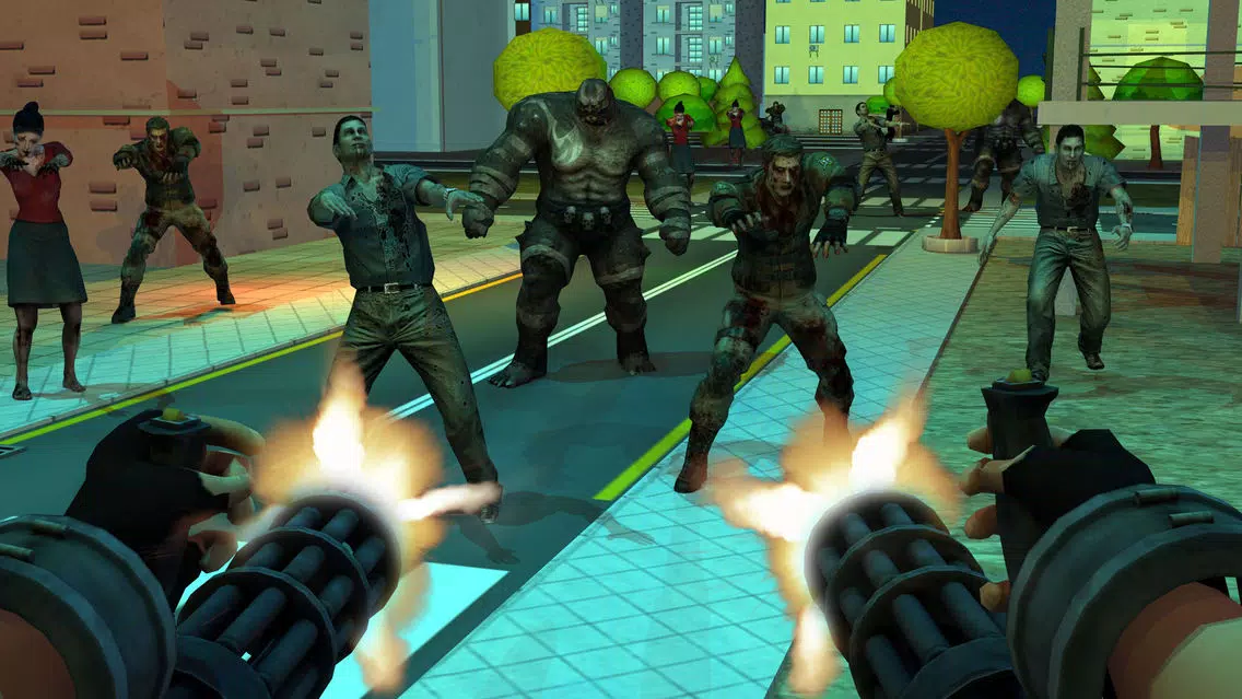 Modern zombie defense n combat Screenshots