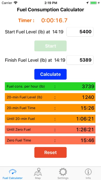 AC Fuel Calculator Lite Screenshots