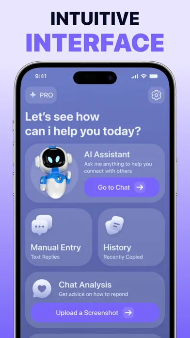 Capturas de pantalla de AI Flirt Text Assistant App