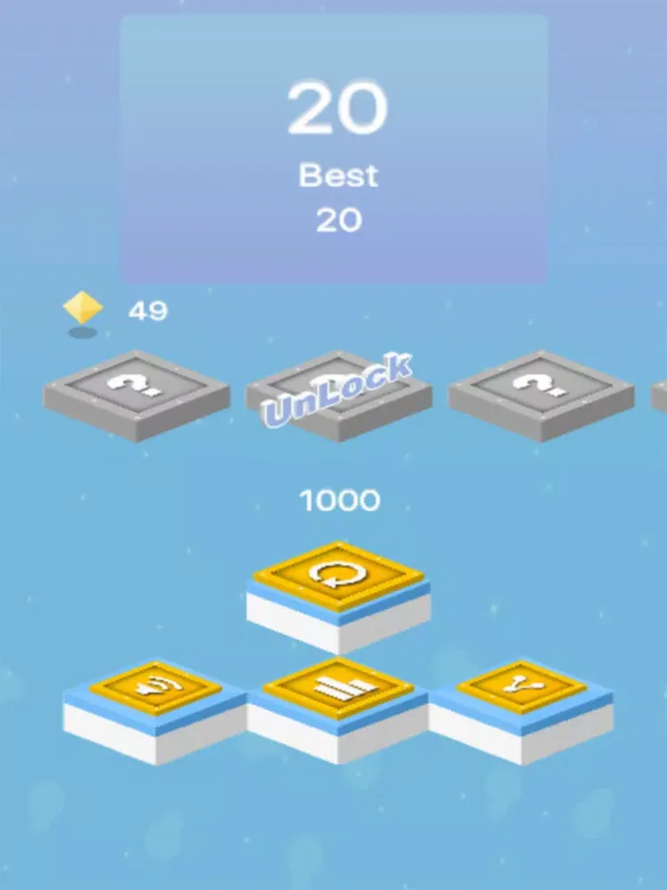 Tangkapan layar Jump Paths iPad 