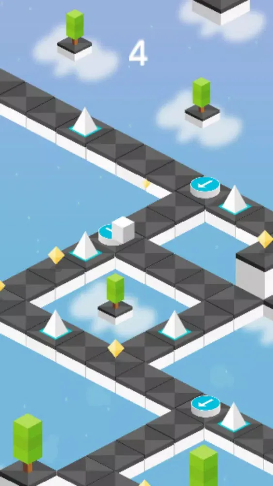 Tangkapan layar Jump Paths